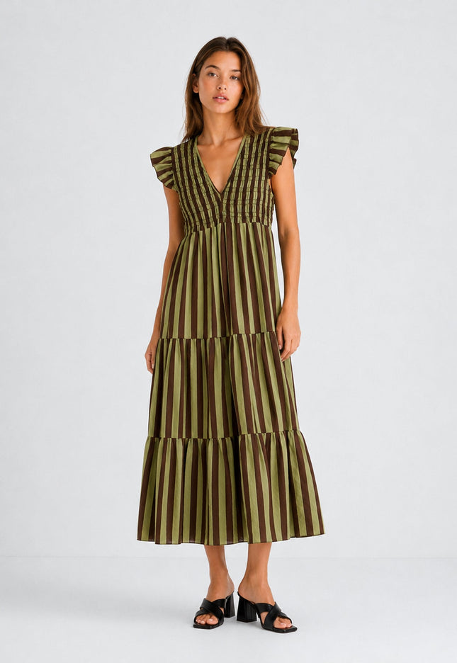 VESTIDO ARMONIAS TEEN RAYAS