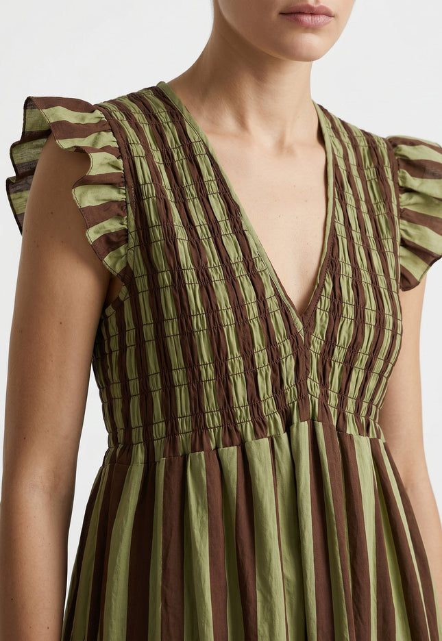 VESTIDO ARMONIAS TEEN RAYAS