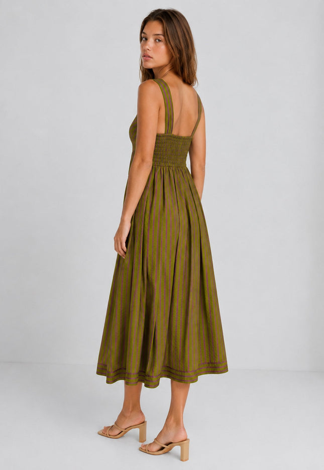 VESTIDO ARMONIAS TEEN RAYAS