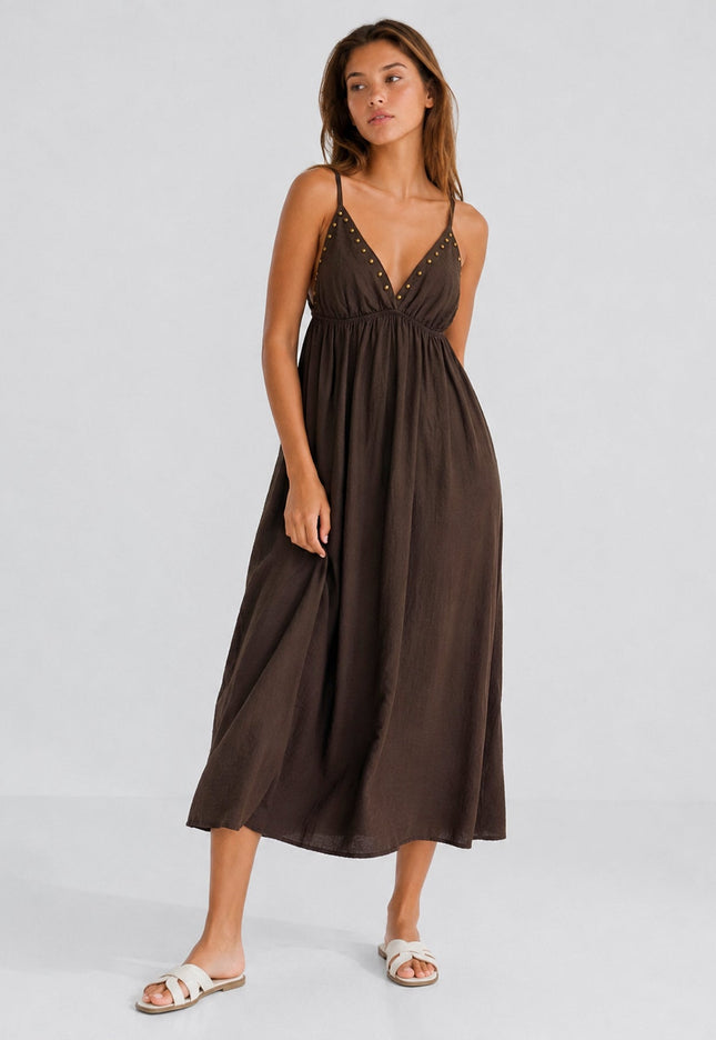 VESTIDO ARMONIAS TEEN TACHUELAS