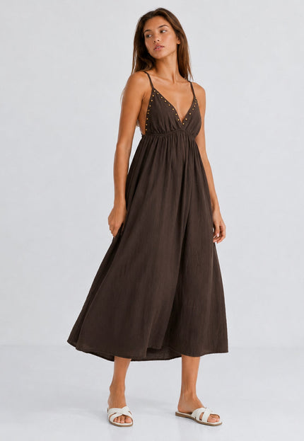 VESTIDO ARMONIAS TEEN TACHUELAS