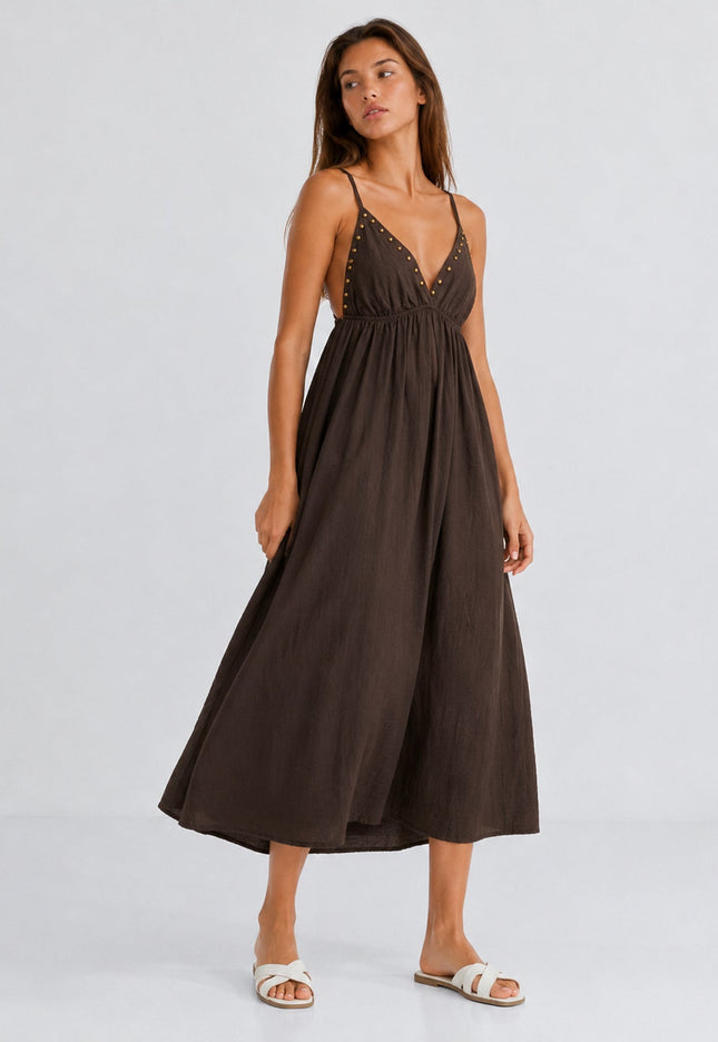 VESTIDO ARMONIAS TEEN TACHUELAS