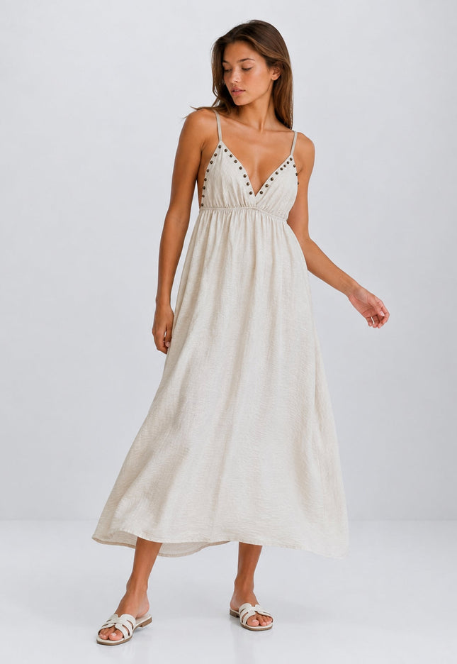VESTIDO ARMONIAS TEEN TACHUELAS