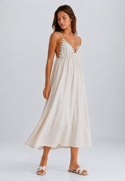 VESTIDO ARMONIAS TEEN TACHUELAS