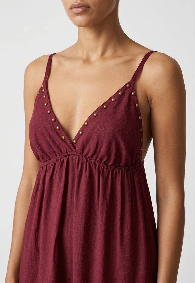 VESTIDO ARMONIAS TEEN TACHUELAS