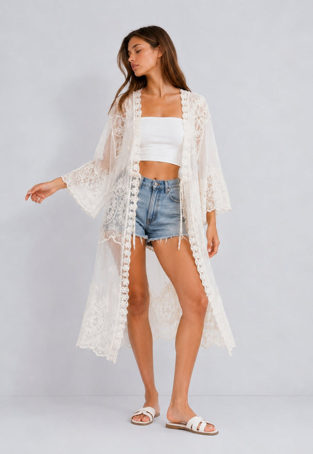 KIMONO ARMONIAS ENCAJE