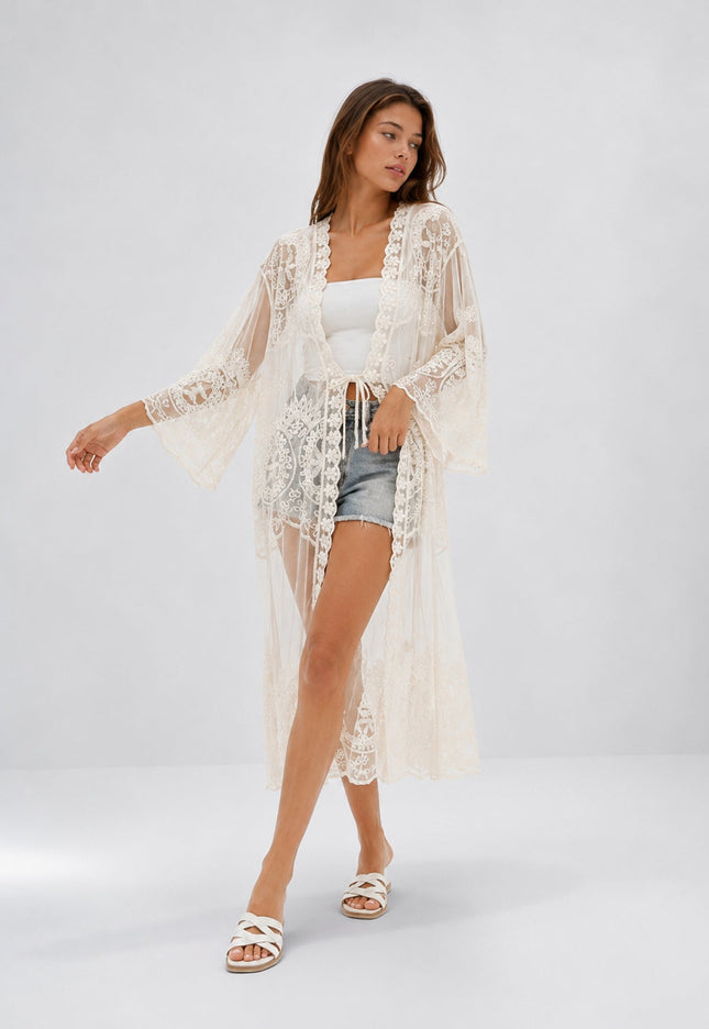 KIMONO ARMONIAS ENCAJE