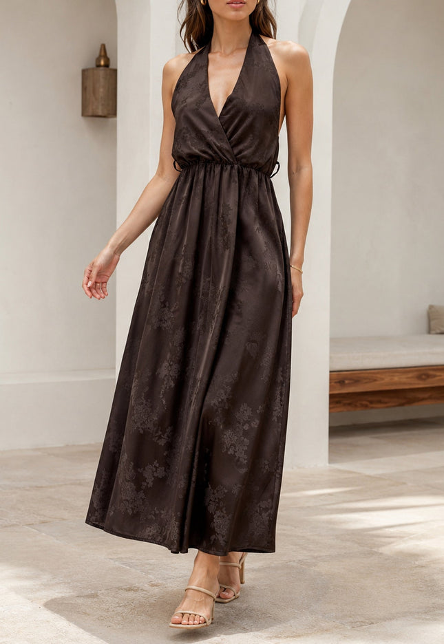 VESTIDO ARMONIAS SATINADO ESTAMPADO