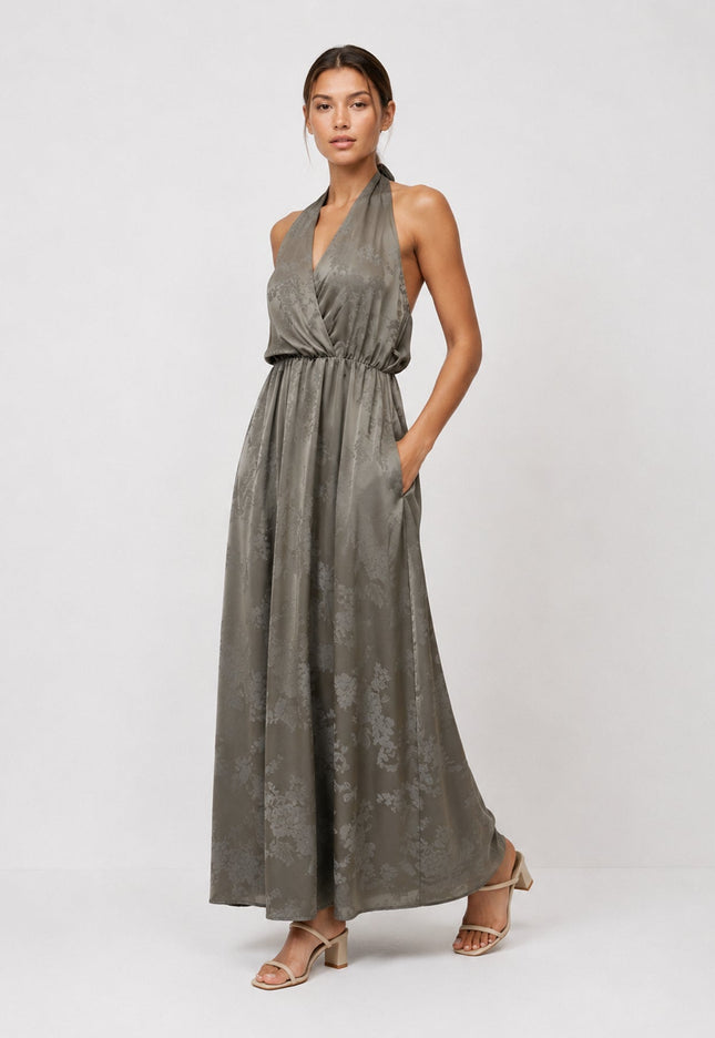 VESTIDO ARMONIAS SATINADO ESTAMPADO