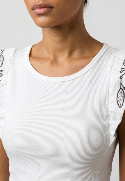 CAMISETA ARMONIAS BORDADOS