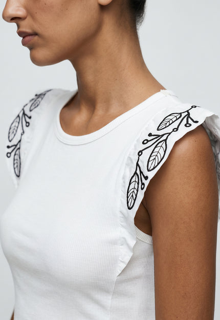 CAMISETA ARMONIAS BORDADOS