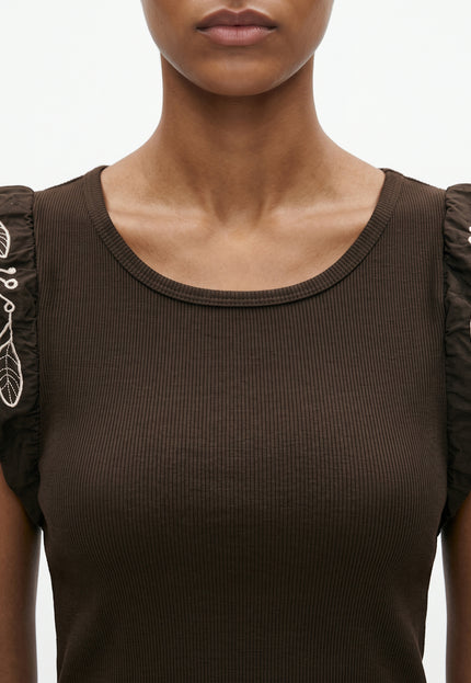 CAMISETA ARMONIAS BORDADOS