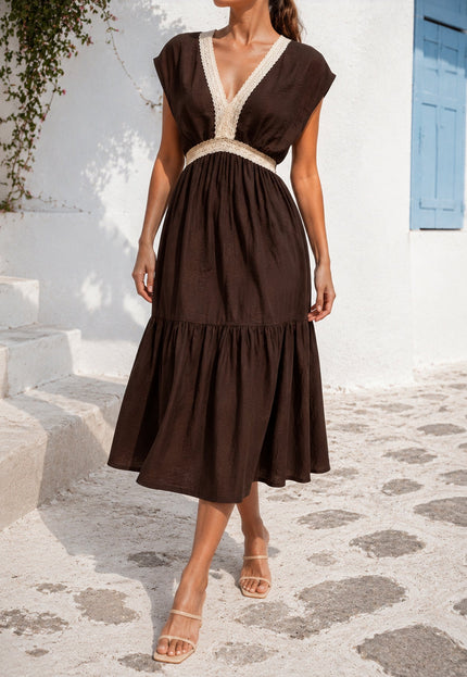 VESTIDO ARMONIAS BORDADOS