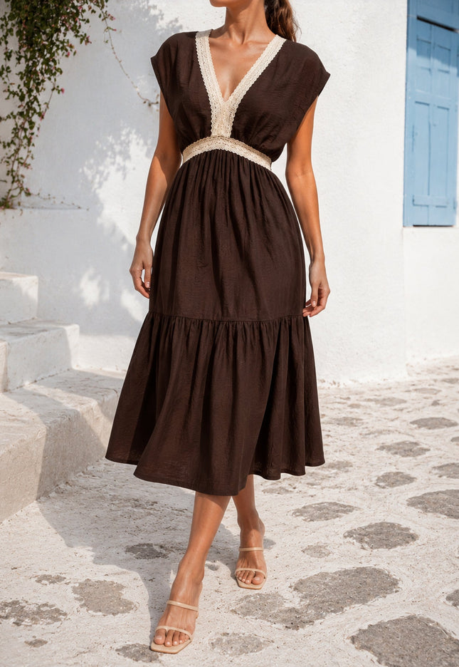 VESTIDO ARMONIAS BORDADOS