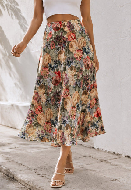 FALDA ARMONIAS FLORES