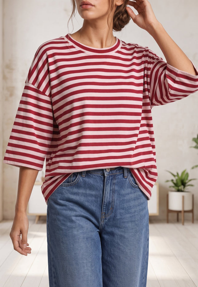 CAMISETA ARMONIAS RAYAS