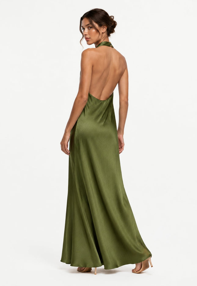 VESTIDO ARMONIAS SATINADO