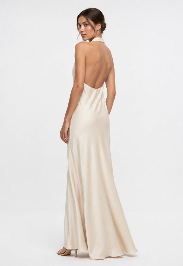 VESTIDO ARMONIAS SATINADO