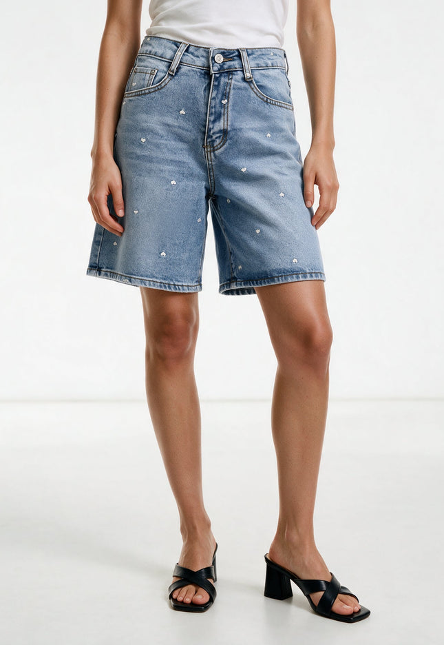SHORTS ARMONIAS BORDADOS