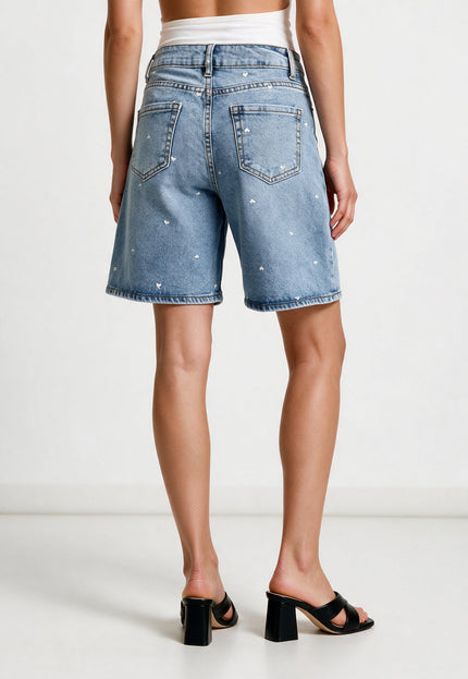 SHORTS ARMONIAS BORDADOS