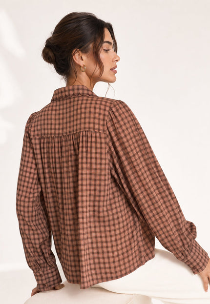 BLUSA ARMONIAS PREMIUM CUADROS