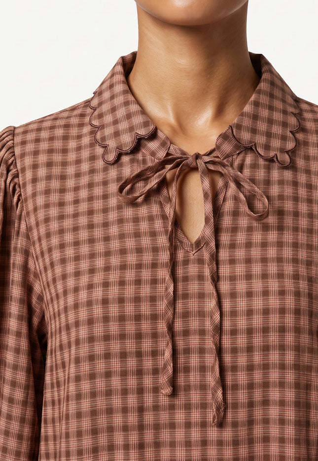 BLUSA ARMONIAS PREMIUM CUADROS
