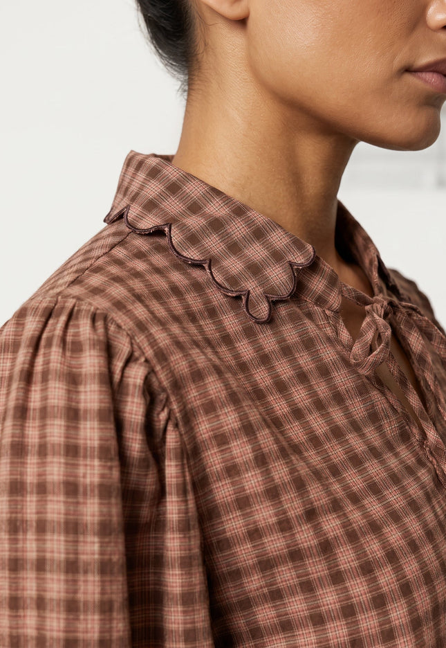 BLUSA ARMONIAS PREMIUM CUADROS