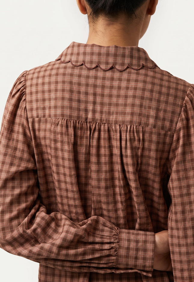 BLUSA ARMONIAS PREMIUM CUADROS