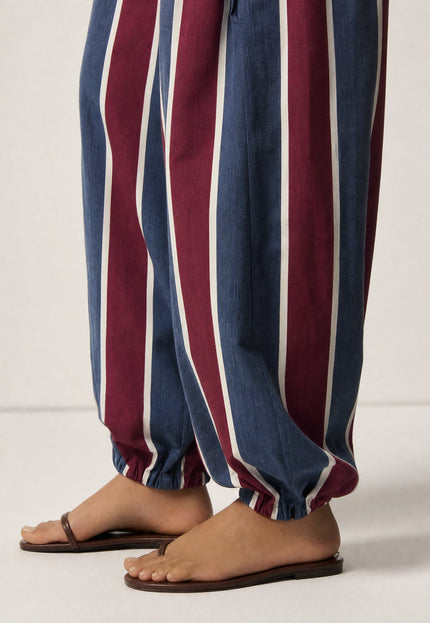 PANTALÓN ARMONIAS ALGODÓN RAYAS