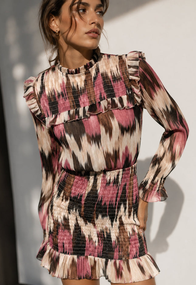 VESTIDO ARMONIAS TEEN ESTAMPADO