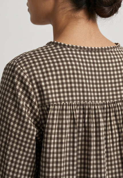 BLUSA ARMONIAS TEEN ALGODÓN CUADROS