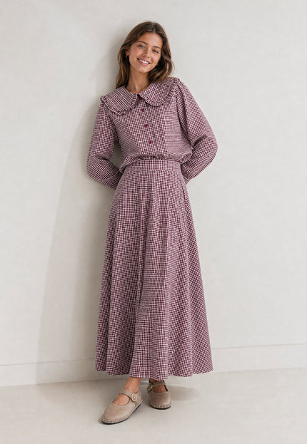 FALDA ARMONIAS TEEN TEXTURA VICHY