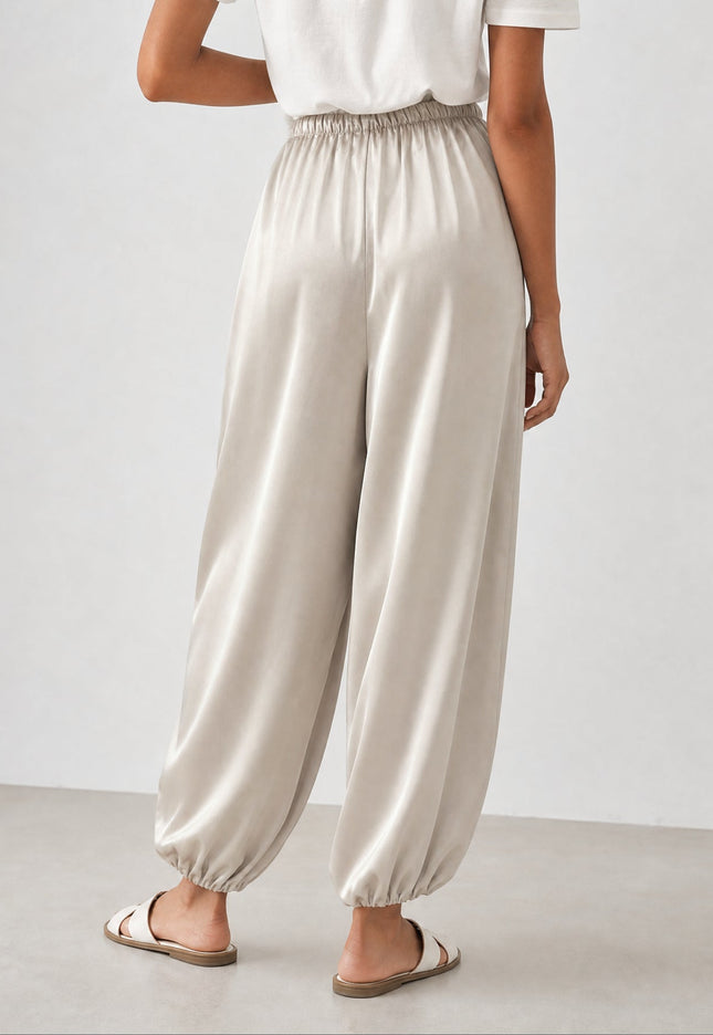 PANTALÓN ARMONIAS SATINADO CAPRI