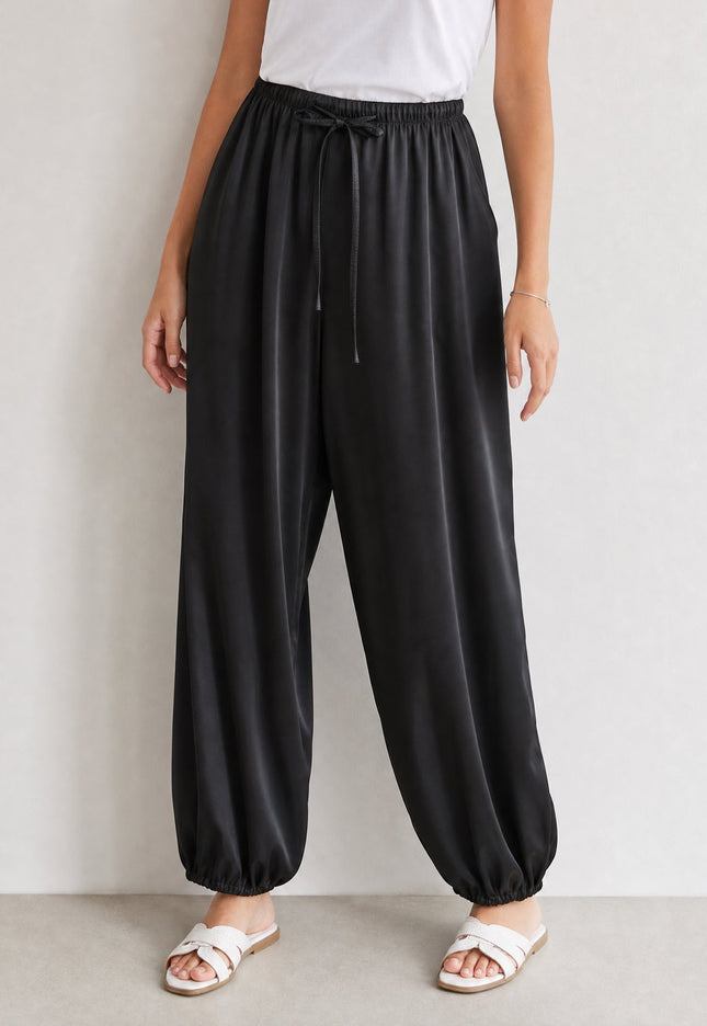 PANTALÓN ARMONIAS SATINADO CAPRI
