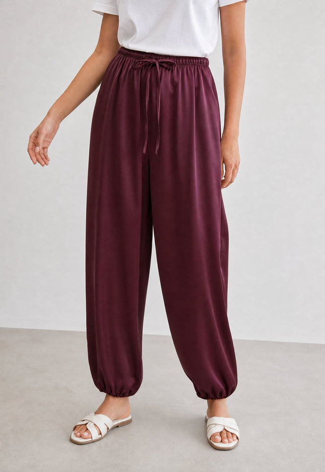 PANTALÓN ARMONIAS SATINADO CAPRI