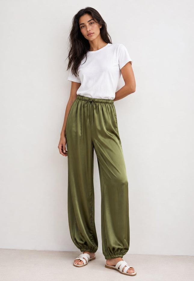 PANTALÓN ARMONIAS SATINADO CAPRI