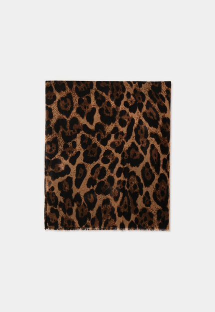 BUFANDA ARMONIAS LEOPARDO