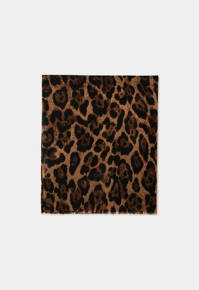 BUFANDA ARMONIAS LEOPARDO