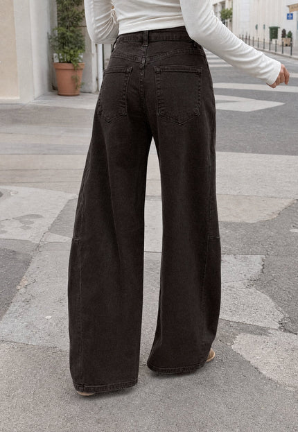 JEANS ARMONIAS BARREL COSTURAS