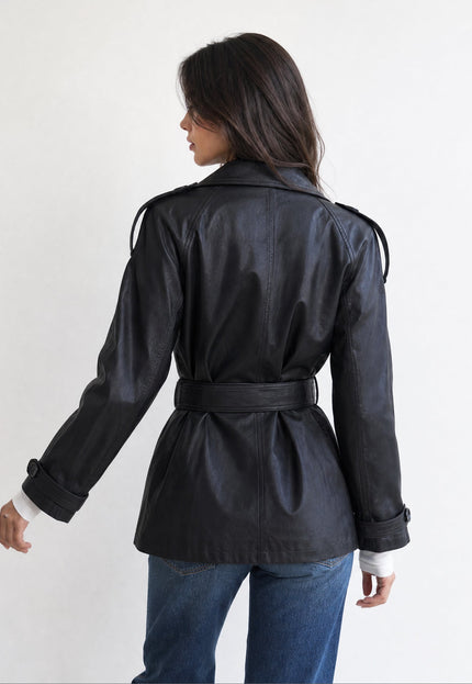 CHAQUETA ARMONIAS EFECTO PIEL VERONA