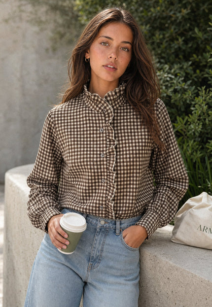 BLUSA ARMONIAS TEEN CUADROS