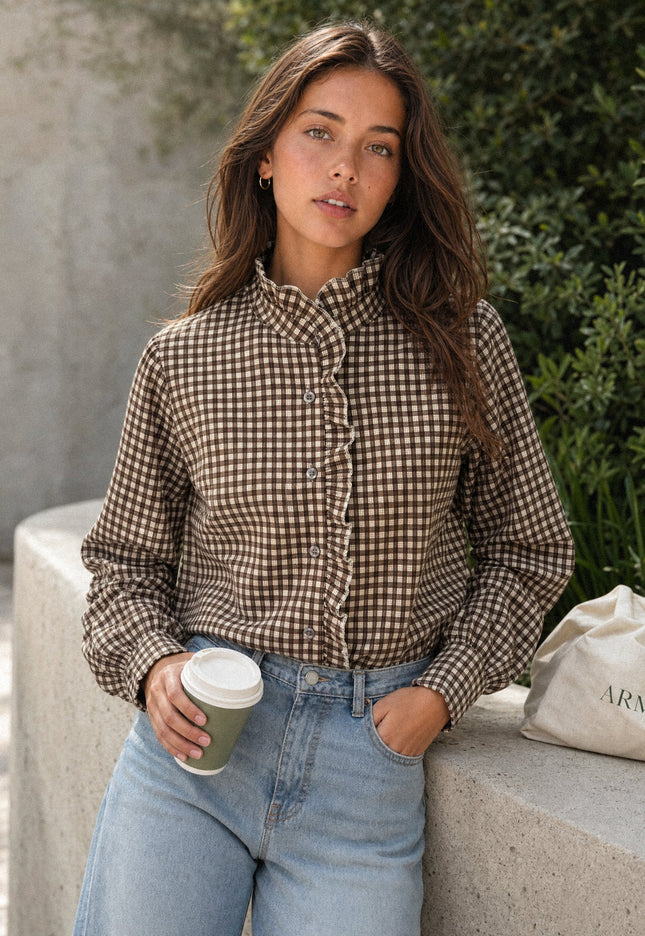BLUSA ARMONIAS TEEN CUADROS