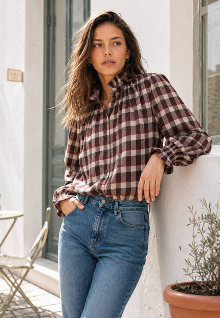BLUSA ARMONIAS TEEN CUADROS
