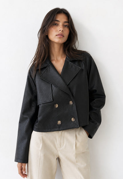 CHAQUETA ARMONIAS EFECTO PIEL GIRONA