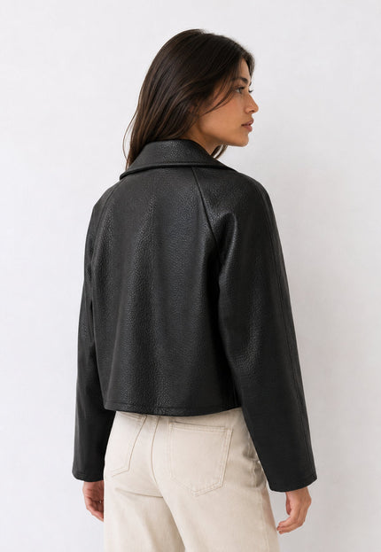 CHAQUETA ARMONIAS EFECTO PIEL GIRONA