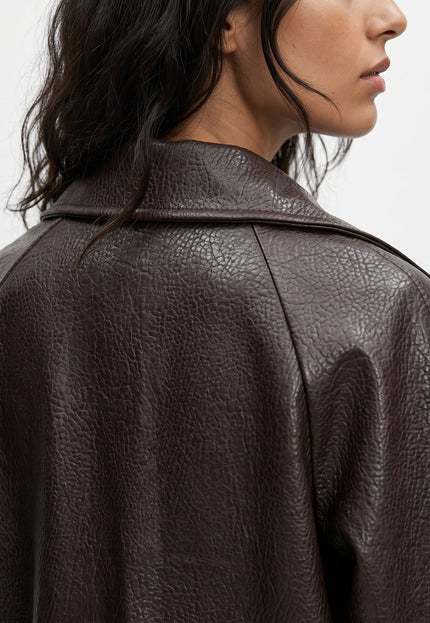 CHAQUETA ARMONIAS EFECTO PIEL GIRONA