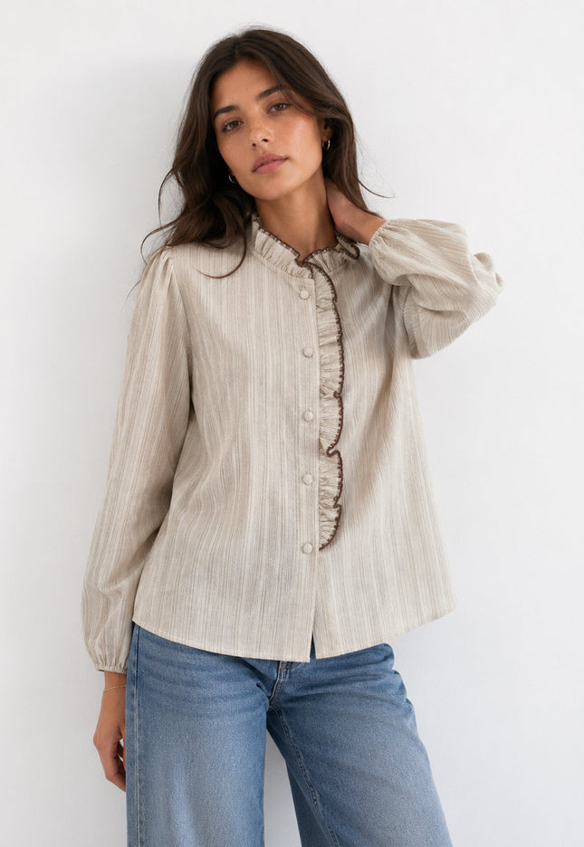 CAMISA ARMONIAS TEXTURA RAYAS