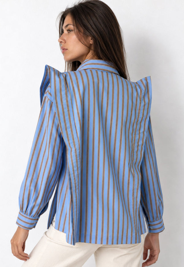 CAMISA ARMONIAS OVERSIZE POPELÍN
