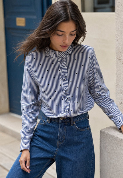 CAMISA ARMONIAS RAYAS CORAZONES
