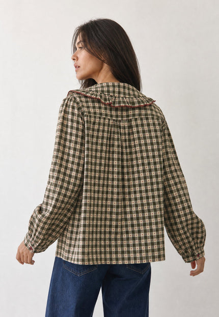 BLUSA ARMONIAS PREMIUM CUADROS